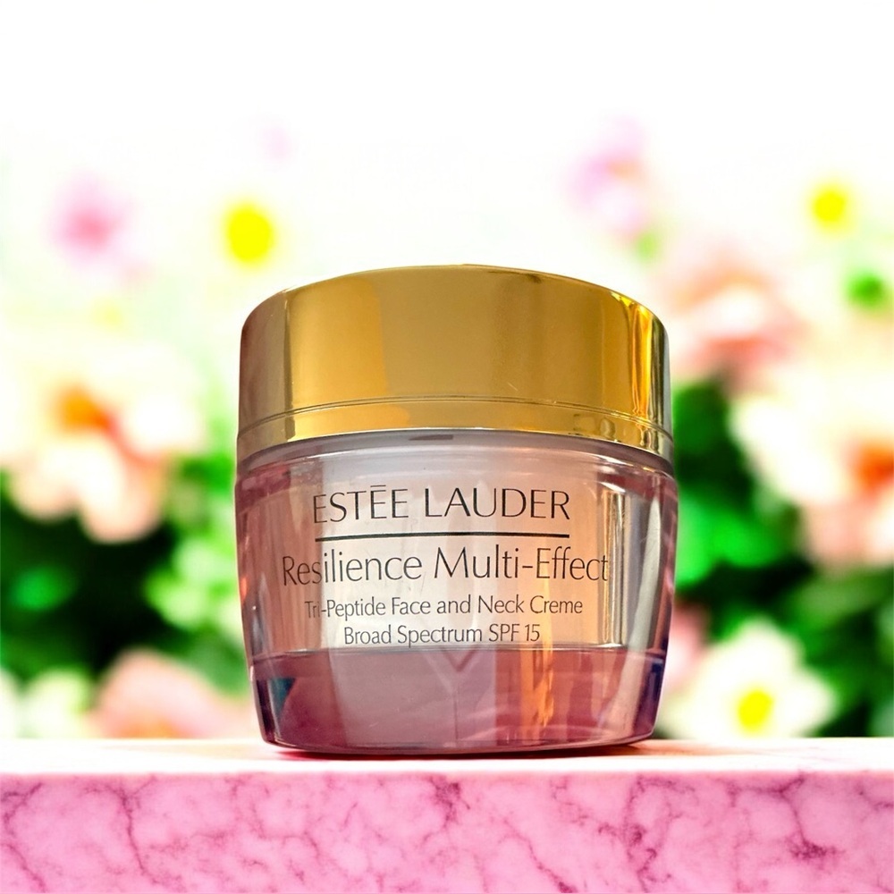 NEW-Resilience Multi-Effect MoisturizerTri-Peptide Face and Neck Creme-15ML - Picture 2 of 7